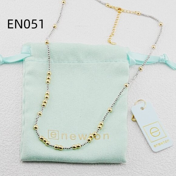 Enewton Two-Tone Bead Necklace - Picture 6 of 7